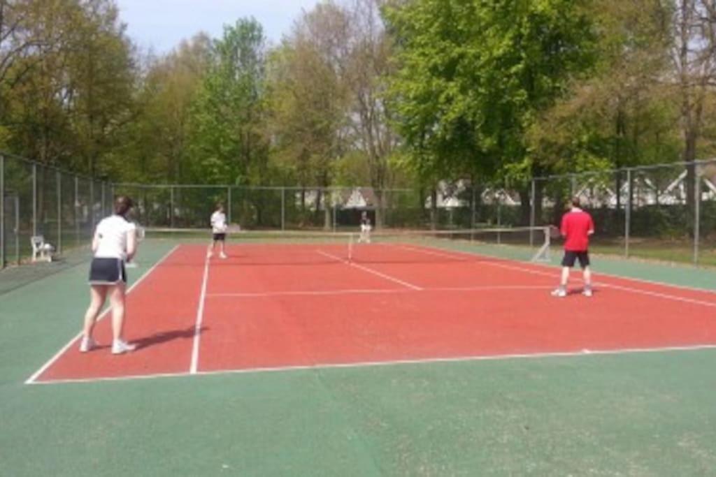 Vrijstaande Recreatievilla Met Ruime Omheinde Tuin Posterholt Dış mekan fotoğraf